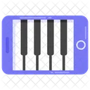 Pianoforte Aplicacion De Piano Piano Movil Icon