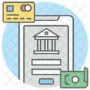 Aplicativo Bancario Ebanking Mobile Banking Ícone
