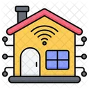 Tecnologia Sem Fio Casa Ícone