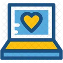 Laptop Bate Papo Amante Icon