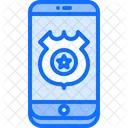 Telefone Policial Ligar Ícone