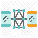 Dapp Descentralizado Aplicativo Ícone