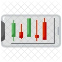 Aplicativo De Mercado De Acoes Aplicativo Movel Negociacao Ícone