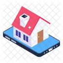 Aplicativo De Propriedade Aplicativo Imobiliario Aplicativo Domestico Icon