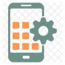 Aplicativo Movel Configuracao Movel Ícone