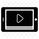 Aplicativo Movel Aplicativo De Video Player De Video Ícone
