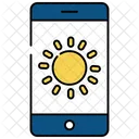 Aplicativo de previsão do tempo para celular  Ícone