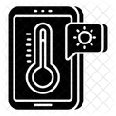 Aplicativo de previsão do tempo para celular  Ícone