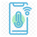 Aplicacao De Termometro Temperatura Telefone Ícone