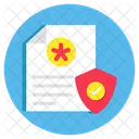 Apolice De Seguro Documento De Seguro Documento De Seguro Icon