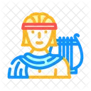 Apollo Greek God Icon