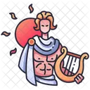 Apollo Phoebus Character Sun Icon