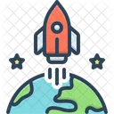 Apollo Missile Rocket Icon