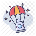 Parachute Apollo Galaxy Icon