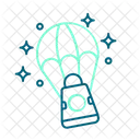 Parachute Apollo Galaxy Icon