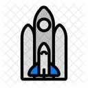 Apollo Spaceship Rocket Spaceship Icon