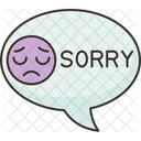 Apology Message  Icon