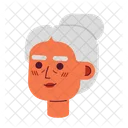 Mulher Arabe Avo Do Oriente Medio Mulher Idosa Icon