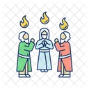 Pentecost Pray Apostles Icon