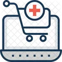 Online Medizin Service Symbol