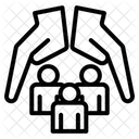 Apoyo A Refugiados Migrantes Inmigrantes Icono