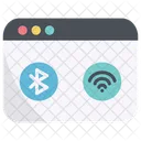 App Wifi Bluetooth Icon