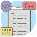 App Coding Code Engineering Source Page Icon