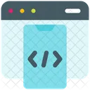 App Coding  Symbol