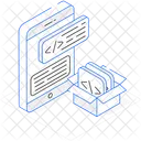 App Coding  Icon