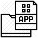 App Datei App Ordner App Format Symbol