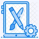 앱 디자인 앱 개발 모바일 설정 아이콘