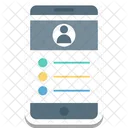 App Design Mobile Profile Mobile Id Icon