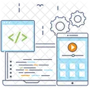 Web Programming App Development App Configuration Icon