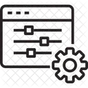 App Einstellungen Symbol
