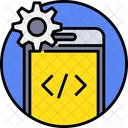 App Entwicklung Anwendungsentwicklung Code Symbol