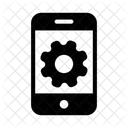 App Entwicklung Mobile Konfiguration Mobile Einstellung Symbol