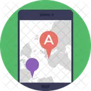 GPS App Navigazione Icon