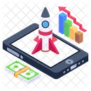 Business Launch App Launch Software Launch Icon
