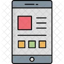 App Layout Application Smartphone Icon