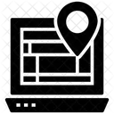 App Di Localizzazione Online Segnaposto Sulla Mappa Puntatore Di Posizione Online Icon