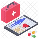 App mobile sanitaria  Icon