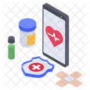 App mobile sanitaria  Icon