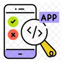 App Testing App Coding App Programming Symbol