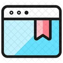 App Window Bookmark  Icon