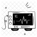 Ecg Electrocardiogramme Machine Icône