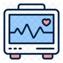 Ecg Electrocardiogramme Machine Icône