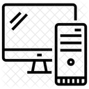 Ordinateur Personnel Moniteur Affichage Icône
