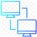 Des appareils connectés  Icône