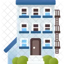 Appartment Building Estate Icon