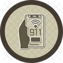 Appel Durgence Telephone Portable Sos Icon